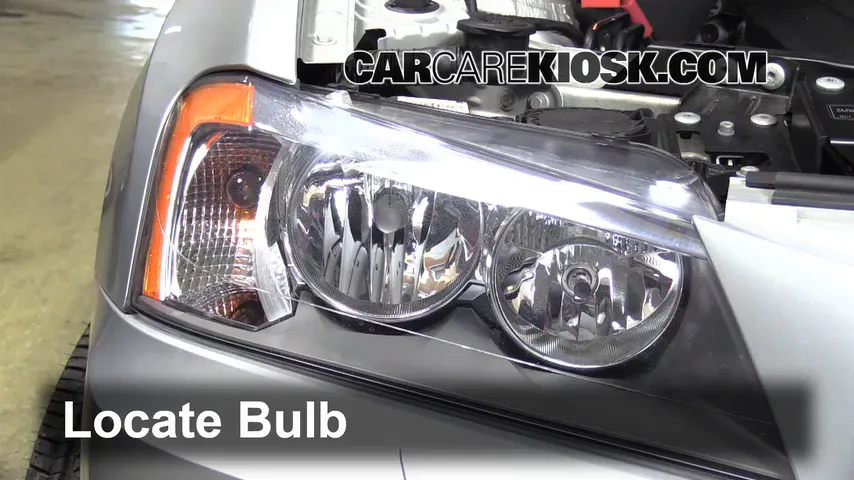 2011 BMW X3 xDrive28i 3.0L 6 Cyl. Lights Headlight (replace bulb)
